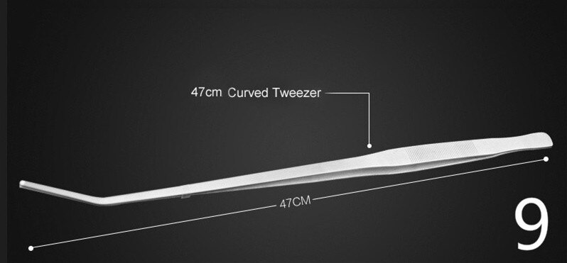 1 Pc Aquarium Planten Gereedschappen Aquascaping Pincet Schaar Spatel Tool-Rvs Aquarium Tank Aquascaping Gereedschap Voor Vis