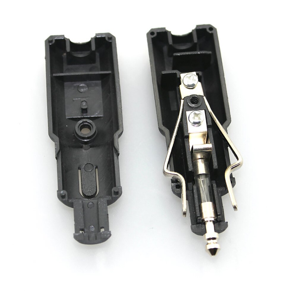 Universele Mannelijke Aansteker met Zekering 8Amp Din Plug-Stijl Euro Socket Adapters-auto styling accessoires #7.11