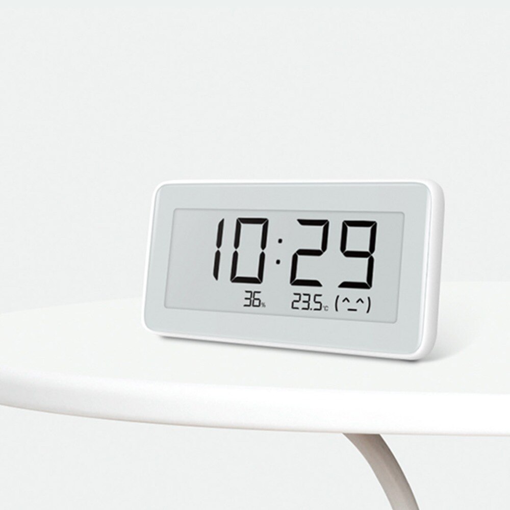 Xiaomi Mijia-reloj Digital inteligente Original, herramientas de medición con pantalla LCD, tinta electrónica de 3,7 pulgadas, control de temperatura y humedad, Bluetooth
