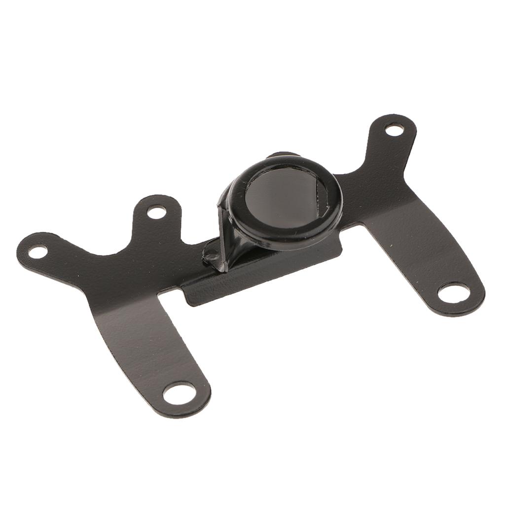 Motorrad Tacho und Tach Gauge Halterung Metall Eisen Dual Mount Universal Schwarz Halter für Modifizierte Motorrad Zubehör