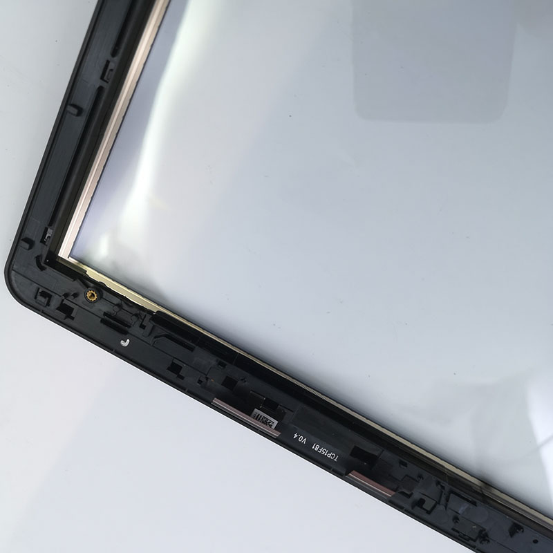 15.6 &quot;dla Asus VivoBook S550 S550C S550CA S550CB S550CM TCP15F81 V0.5 V0.4 ekran dotykowy szkło Digitizer z przodu ramka Bezel