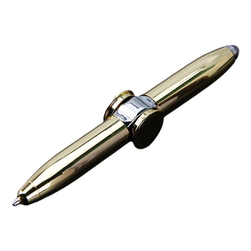Led Spinning Pen Balpen Fidget Spinner Hand Top Licht Edc Stress Relief Speelgoed L5YF: BGD