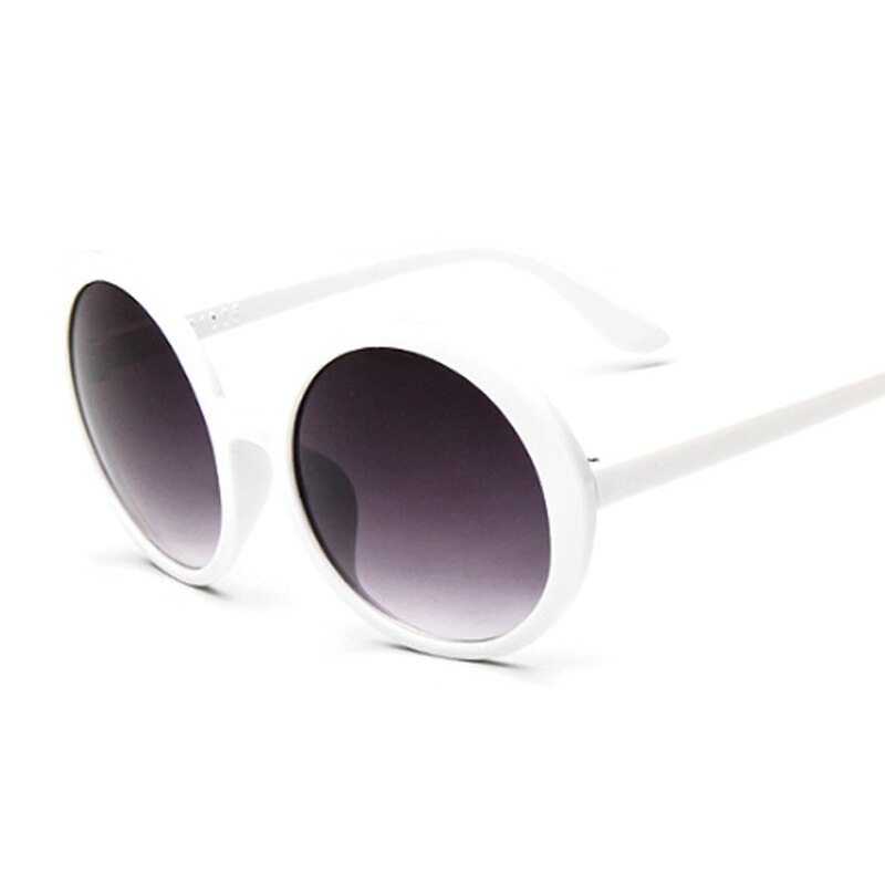 Gafas De Sol redondas rosas para mujer, anteojos De Sol femeninos De Vintage De , con montura grande, De plástico con espejo De Color