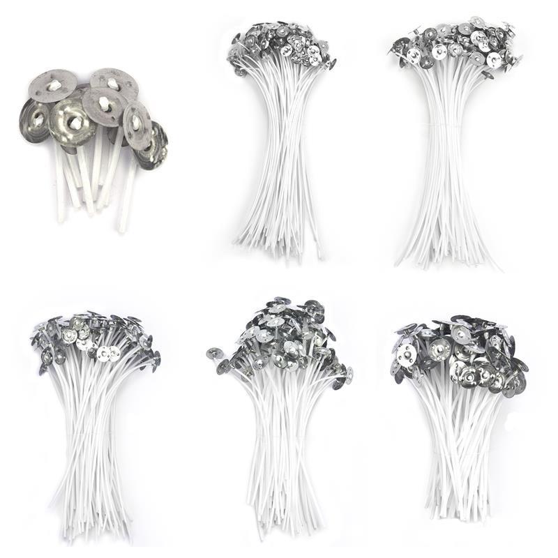 20pcs/bag Pure Cotton Core Candle Wicks Diy Candle Making Pre-waxed With Oil Wicks For Party Supplies