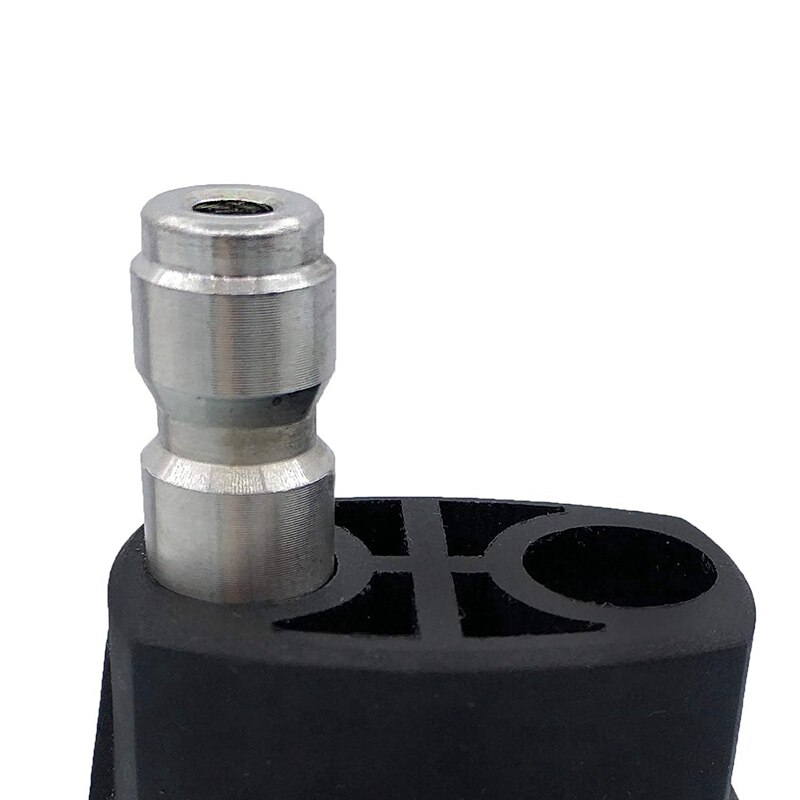 Pressure Washer 6-In-1 Spray Nozzle Tip, Quick Change over and Easy Adjustable Patterns, with Quick Connecting Pivoting Coupler