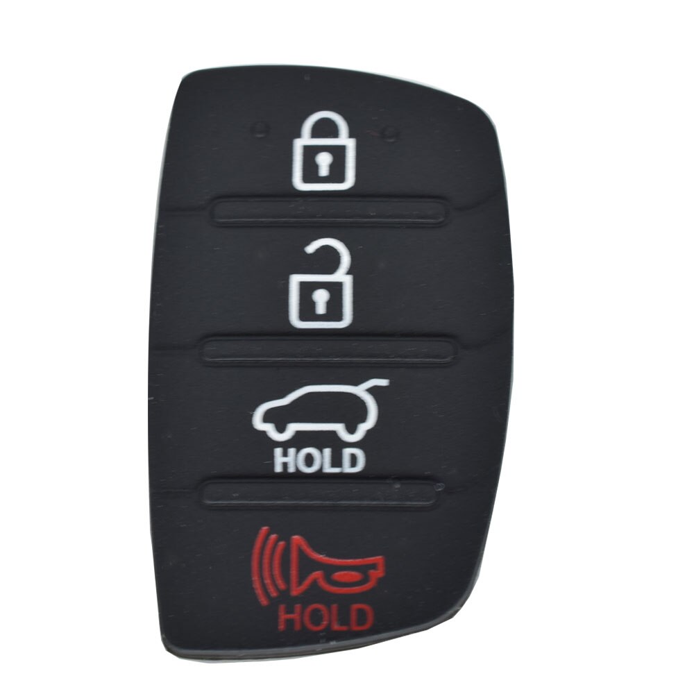 Kumi auton avaimen suojatyyny hyundai tucson santa fe  / ix45 sonata  i40 4 painikkeen korjaus auton avainkuoren vaihto fob -kotelon iho