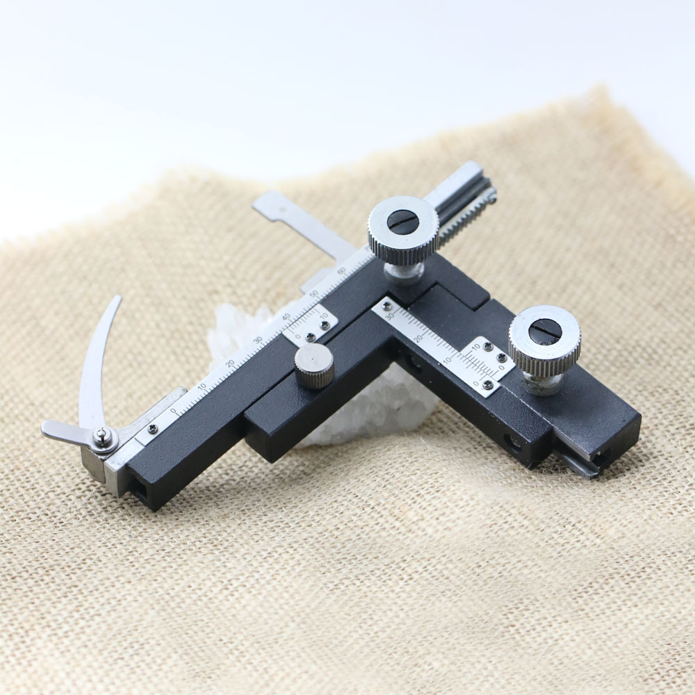 Graduated Microscope Mechanical Stage X-Y Movable Stage with Scale Mechanical Microscope Reticles