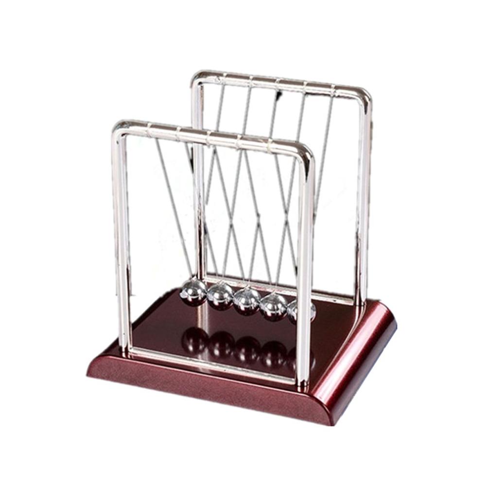 Newton Bureau Tafel Decor Metal Cradle Slinger Ball Natuurkunde Science Pendulum Steel Balance Ball Home Office Decoratie