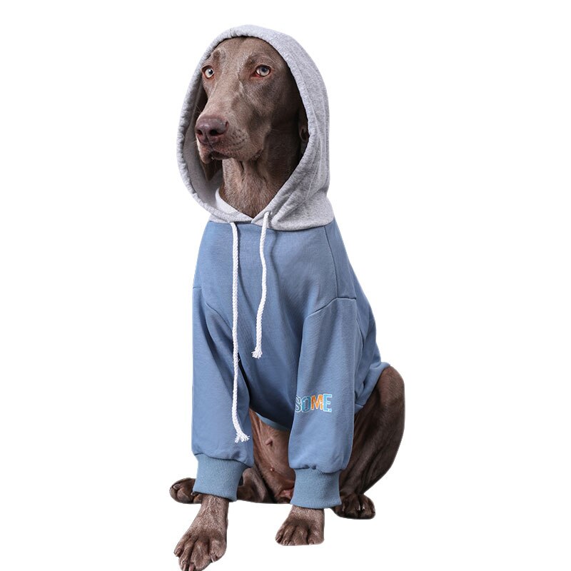 Large Dog Clothes Spring and Autumn Thin Dog Sweatshirt Doberman Golden Retriever Labrador Dog Clothes Dog Accessories