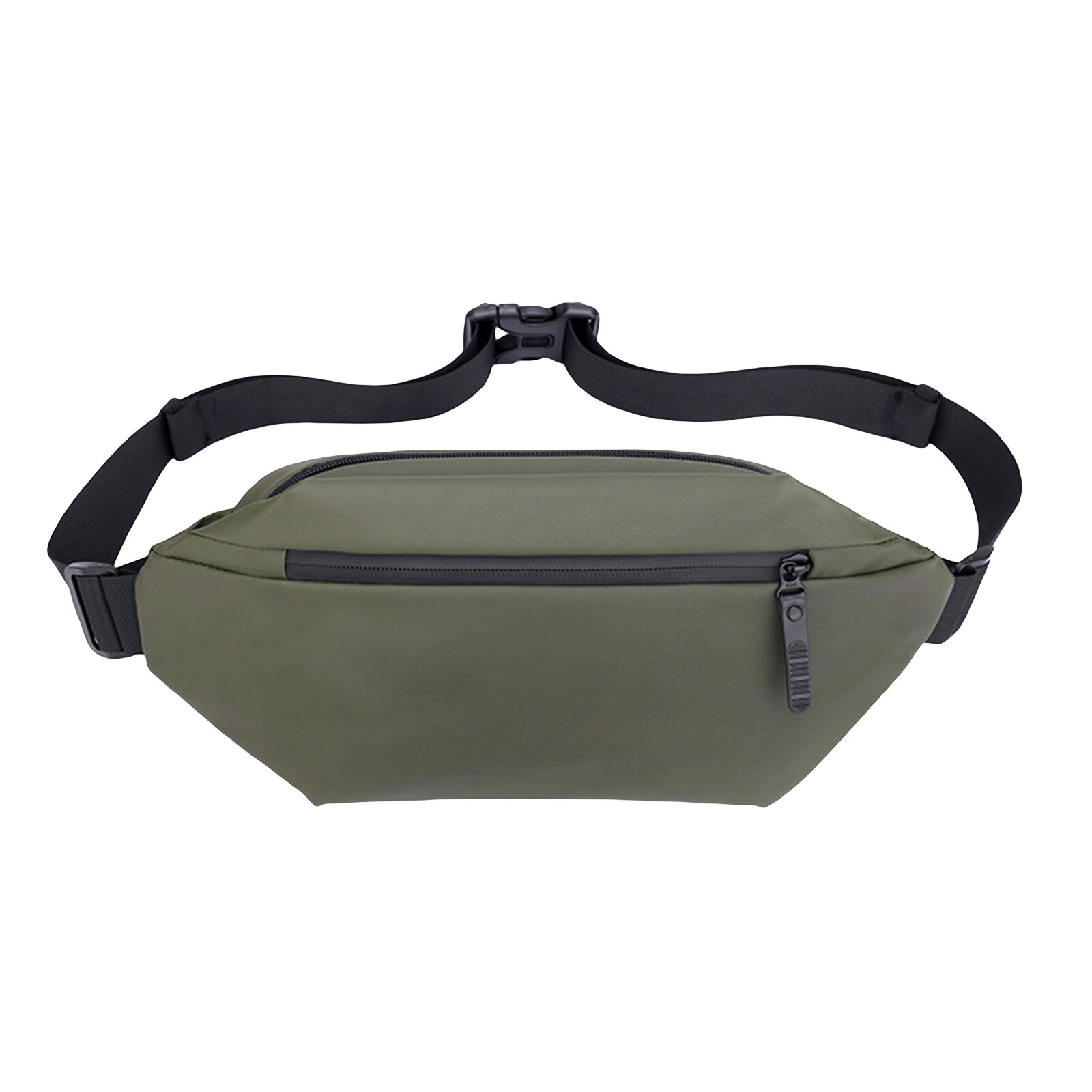 Outdoor-brusttasche, verstellbare nylon-hüft- und schultertasche mit reißverschluss für sport und reisen, , 4 farben: Armeegrün