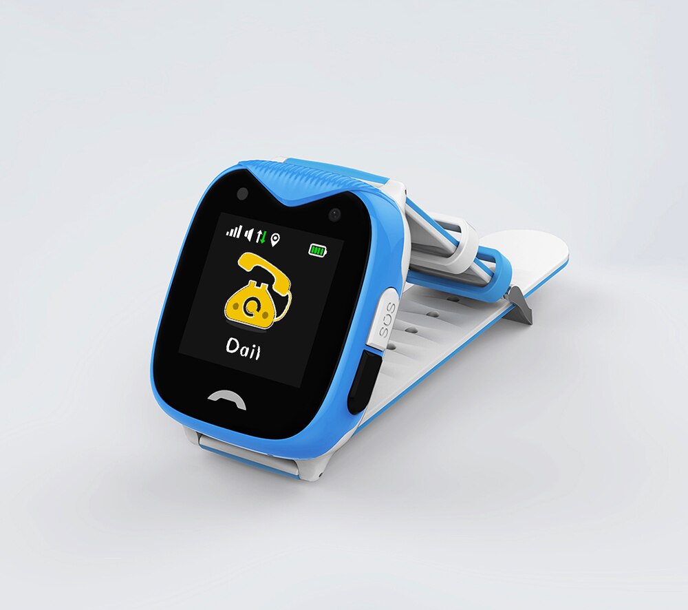 D8 smart vandtæt ur gps wifi lbs smartwatches babyur sos call location børn smartwatch til børn