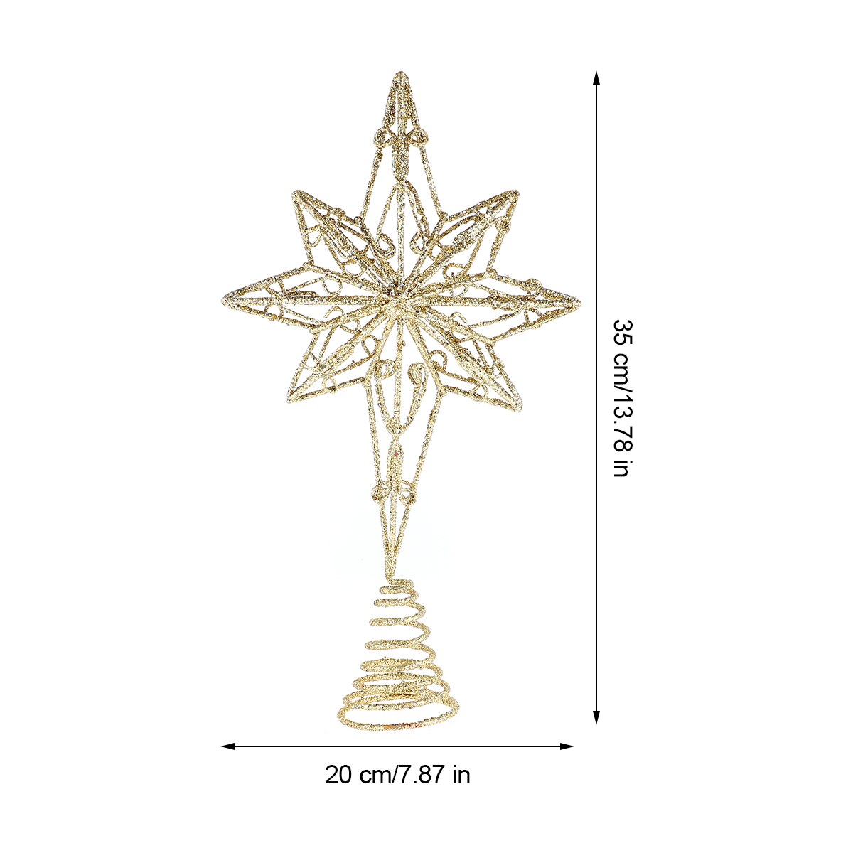 Christmas Stars Shining Star Christmas Tree Top Stars Christmas Home Table Topper Xmas Decoration Merry Christmas A50