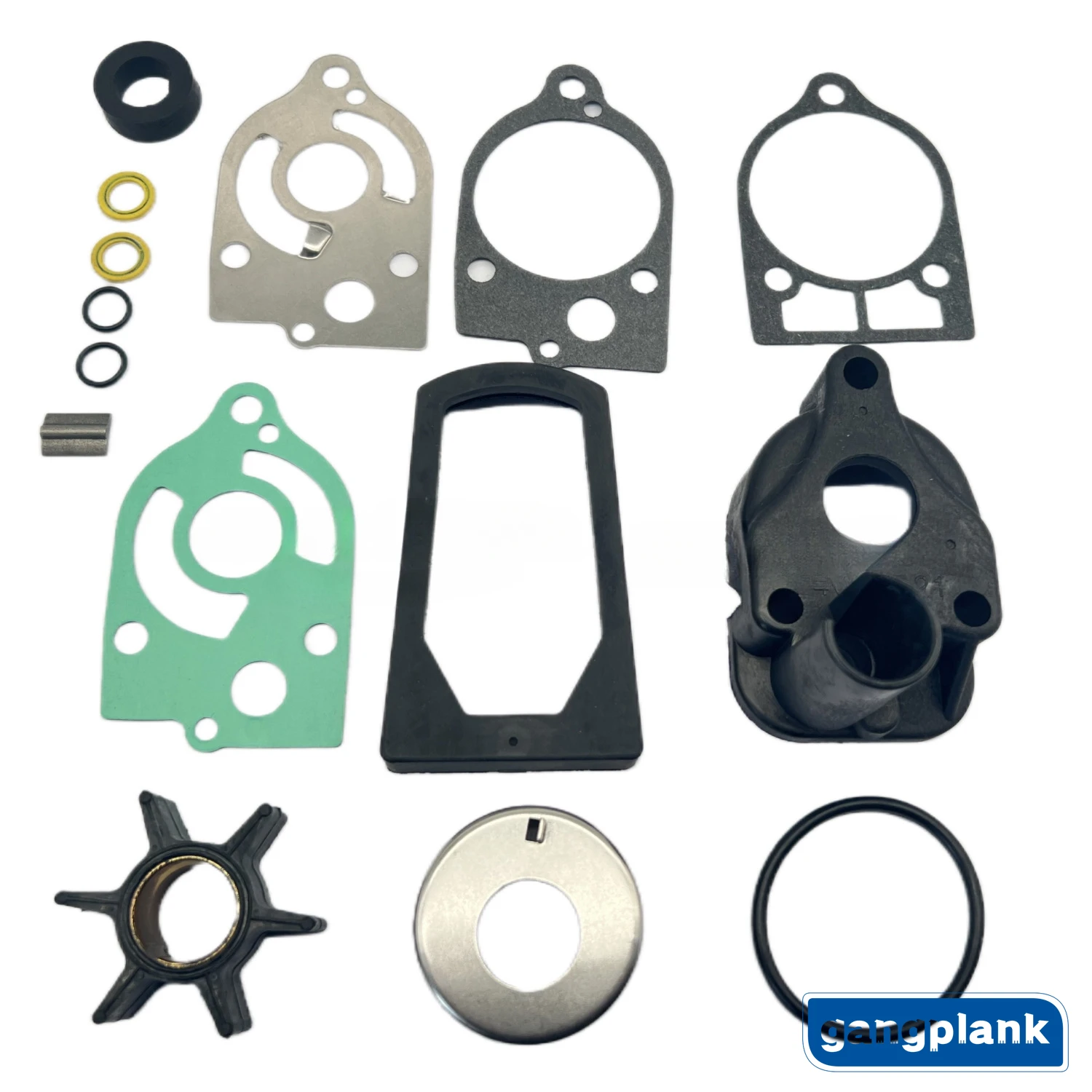 Außenbord-Wasserpumpenlaufrad-Reparatursatz für Mariner Mercury 40 45 50 60 65 70 PS Bootsmotorteile 46-77177A3