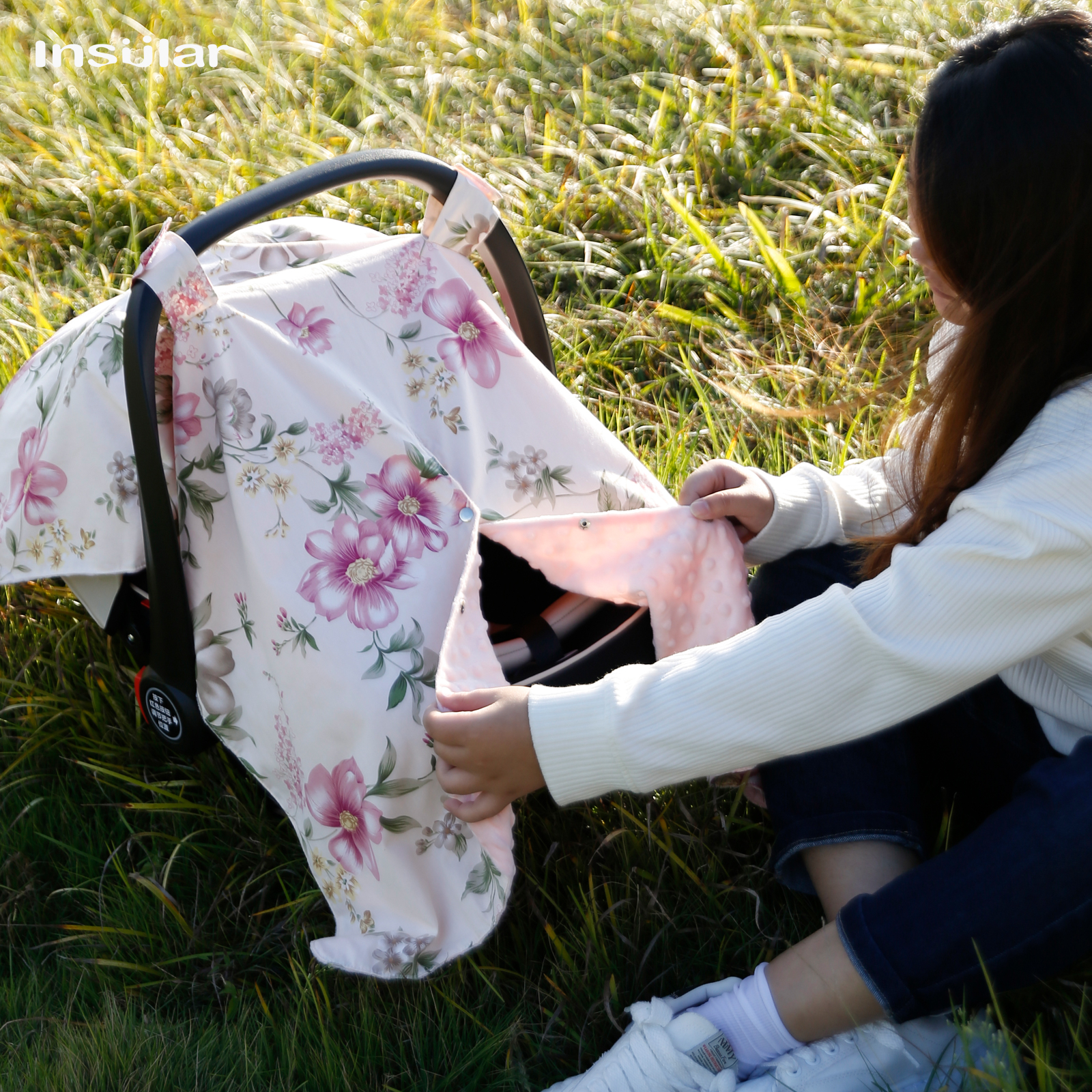 Baby Kinderwagen Zubehör Musselin Weiche Atmungsaktive Garn Sonnenschirm Abdeckung Baby Sonnenschutz Korb Kinderwagen Abdeckung Moskito Netz freundlicher