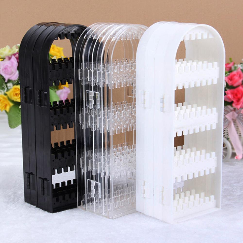 Arrivals 2/3/4 Fans Panels Jewelry Display Jewelry Organizer Earring Organizer Acrylic Jewelry Holder Makeup Organizer