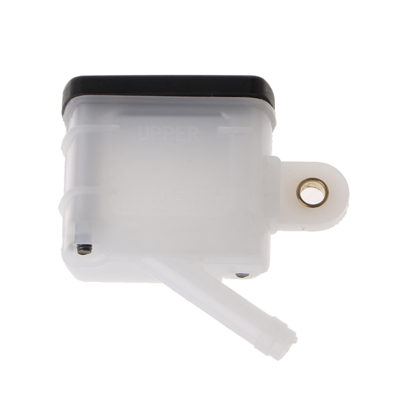 Low profile Universal Motorcycle Brake Reservoir Front Fluid Bottle Master Cylinder Square: Default Title