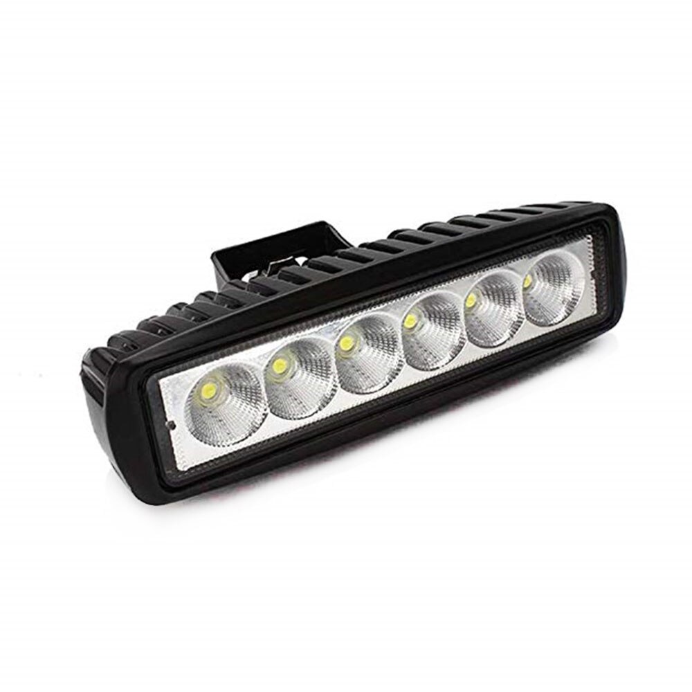 18w 12v 24v led universal bil 4wd led bjælker arbejdslys kørsel offroad led arbejdsbil lys bar spotlight flood lampe