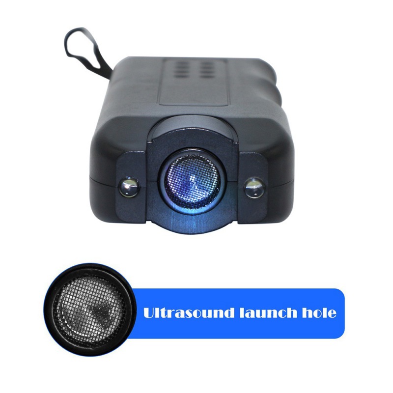 Handheld Dog Repellent and Trainer Ultrasonic Dog Deterrent Barking Stopper Dog Trainer Device LED Flashlight