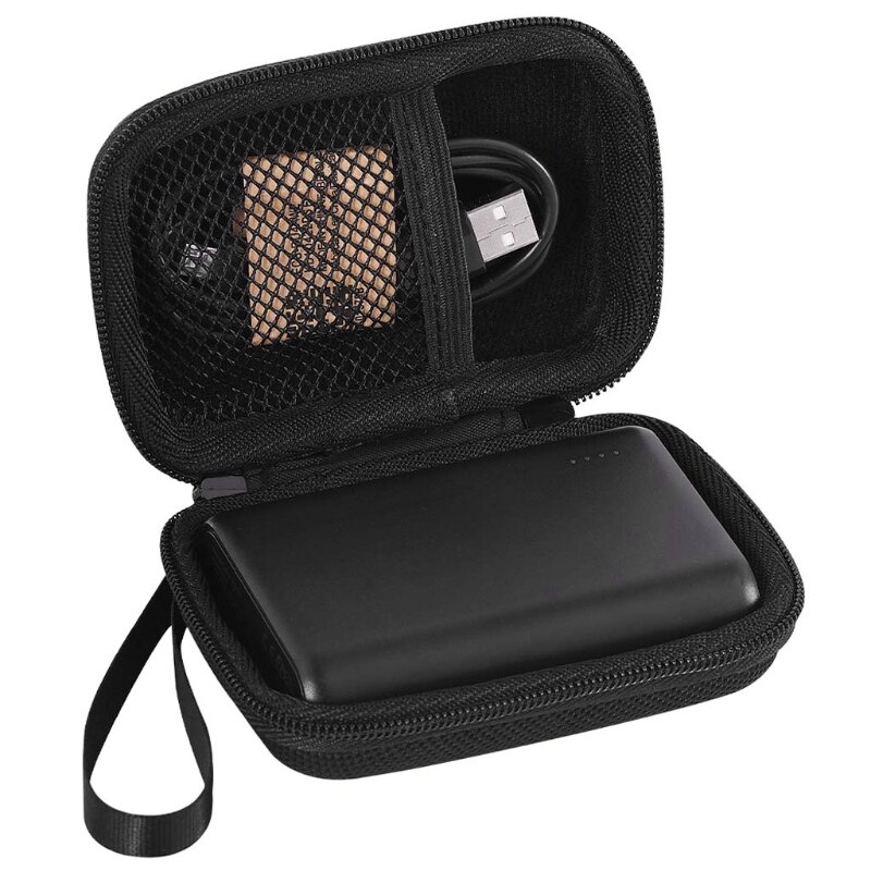 Fest EVA Zipper Fall Lagerung Tasche Tasche für Anker PowerCore 10000mAh Oder Kopfhörer
