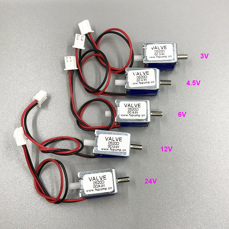 DC 3V/ 4.5V/ 6V/ 12V/ 24V małe mini elektryczna cewka zawór N/C normalnie zamknięty 2-sposób gazu zawór powietrza