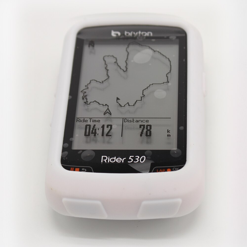 Funda protectora de goma de silicona para bicicleta, a prueba de golpes, para Bryton 530, Accesorios para ordenador GPS,