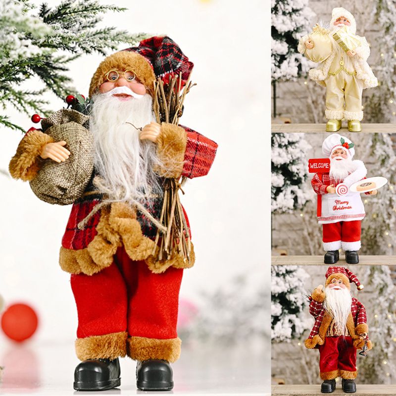 Jule julemandsdukke festlige festartikler håndlavet år jul børn børn legetøj julepynt