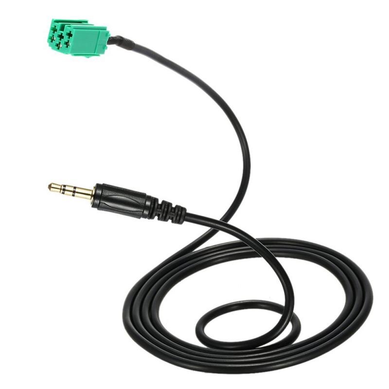 Auto Aux In Input Adapter Voor Renault 2005 Clio Megane Laguna Modus MP3 3.5Mm Jack Aux input Adapter Kabel