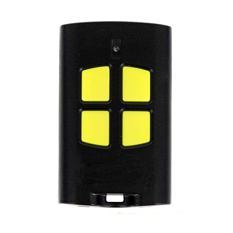 Fjernbetjening til garageport, 433 mhz fjernbetjening kompatibel med to go  va 2va , 4va garageportåbner med rullende kode: Hvid