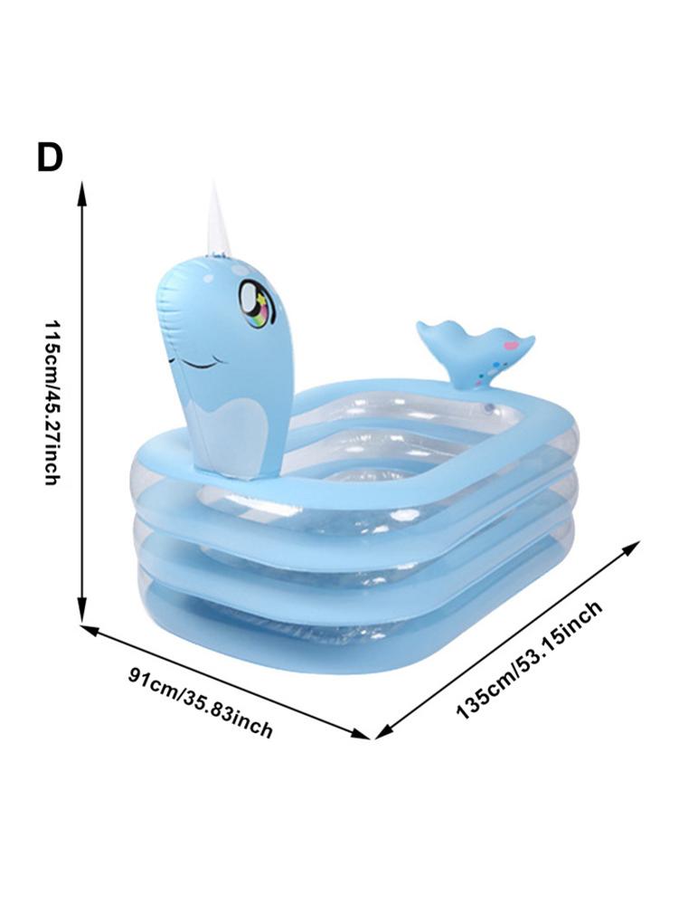 Nflatable Swimming Pool Portable Carry Thickened Inflatable Pool For Children Have Fun In Outdoors