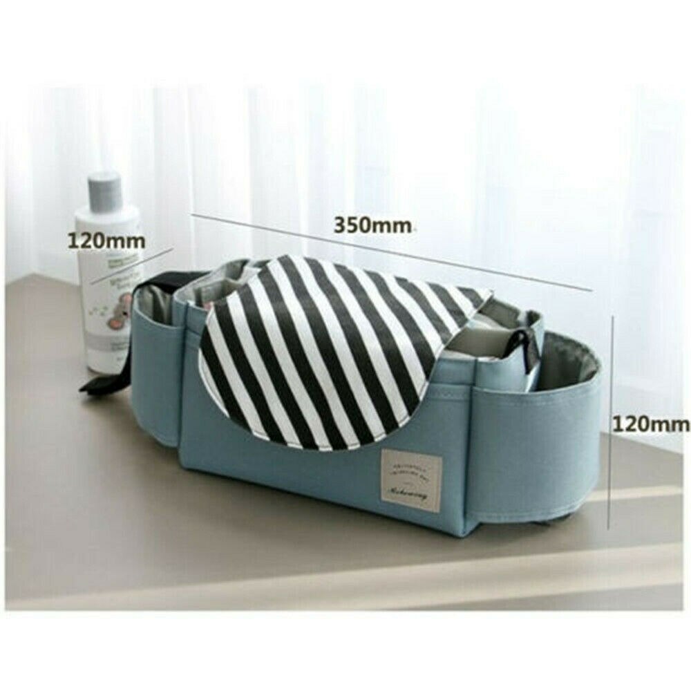 Universal Buggy Baby Pram Organizer Bottle Holder Stroller Caddy Storage Bag: C