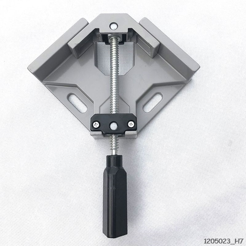 Single Handle 90 Degrees Right Angle Clamp Two Axis Alluminum Carpentry Woodworking Tools Welding Clamp