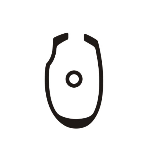 1 set ratón pies para Razer mamba deathadder/elite de naga /epic croma/viper /lancehead de ratón almohadilla ratón patines: naga