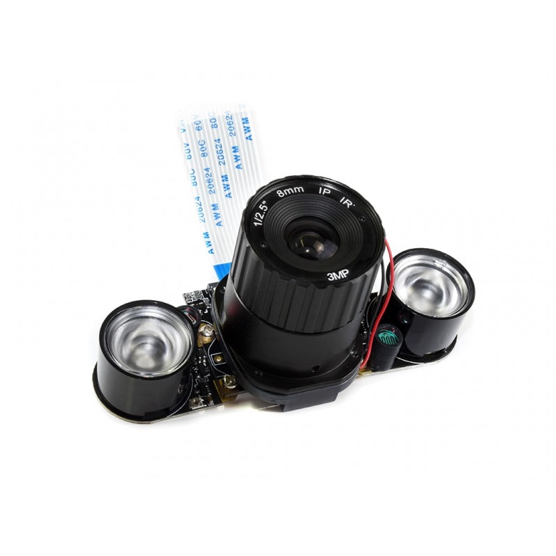 CAMARA DE VISION NOCTURNA PARA RASPBERRY 5MP, OV5647, 1080P