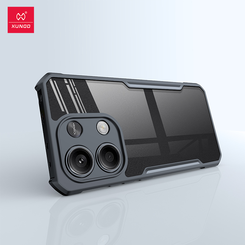 Xundd-funda Xiaomi Redmi Note 13 Pro Plus transparente a prueba de golpes para Xiaomi Redmi Note13 4G Note13 Pro+ 5G