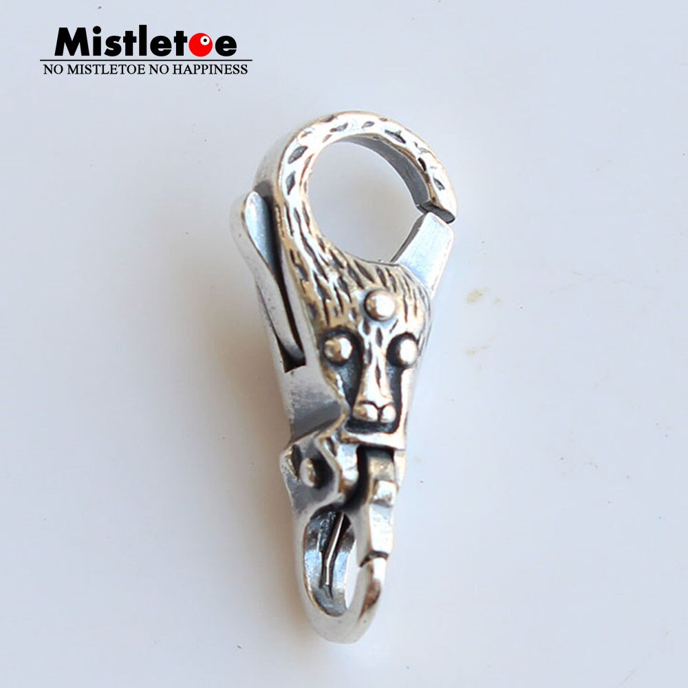 Vischio genuino 925 sterlina d'argento troll Albero di Blocco Catenaccio Europeo Adatto troll Dei Monili Del Braccialetto