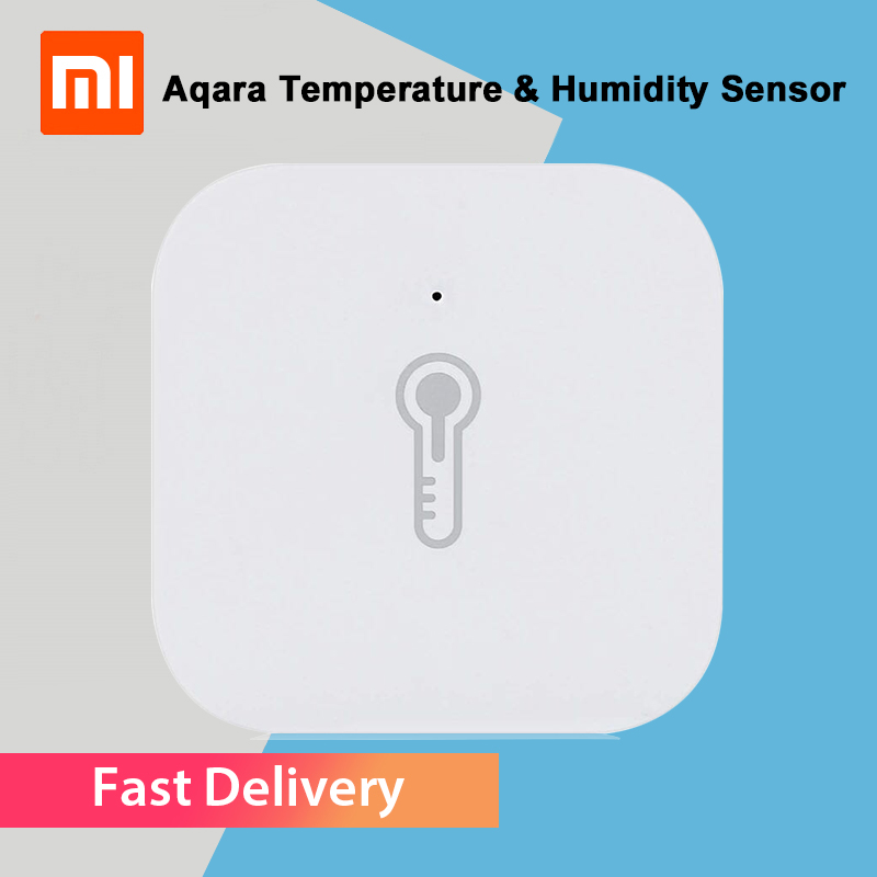 Xiaomi Aqara Temperature & Humidity Sensor Thermometer Hygrometer Atmos Version for Baby Care Support IFTTT Gateway Mi Home App