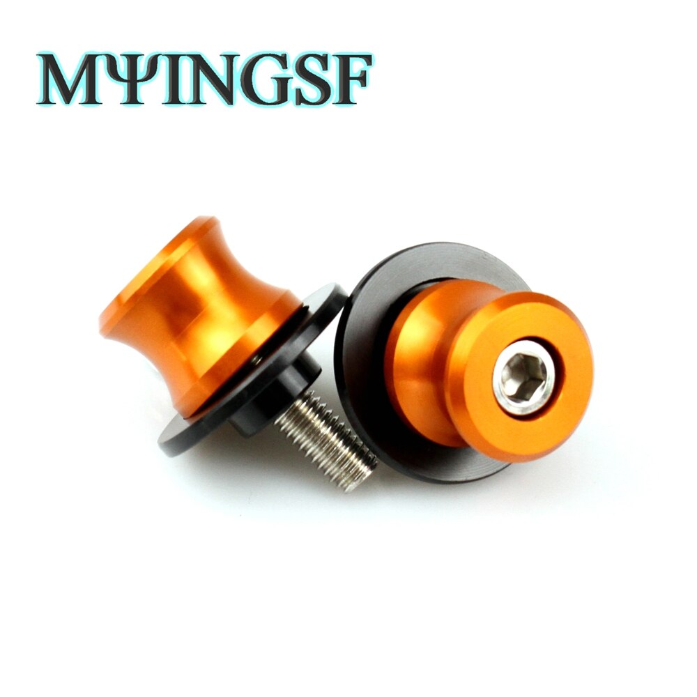 Swingarm Spools Slider Stand Screws For YAMAHA XSR 900 300 250 155 -2022 Motorcycle Accessories CNC XSR900 XSR250 XSR300: Orange