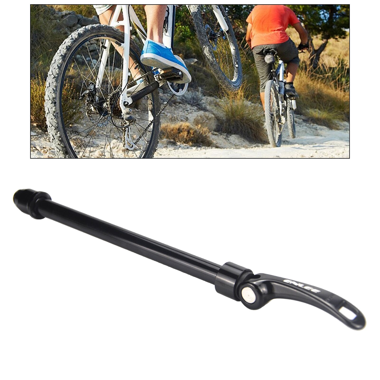 Adattatore per spiedini di conversione mozzo posteriore a sgancio rapido per asse passante per Mountain Bike