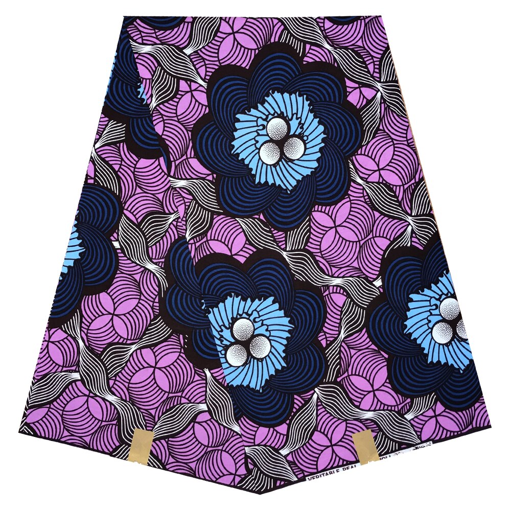 pure cotton wax african print fabric tissue african fabric wax print fabric: Pink