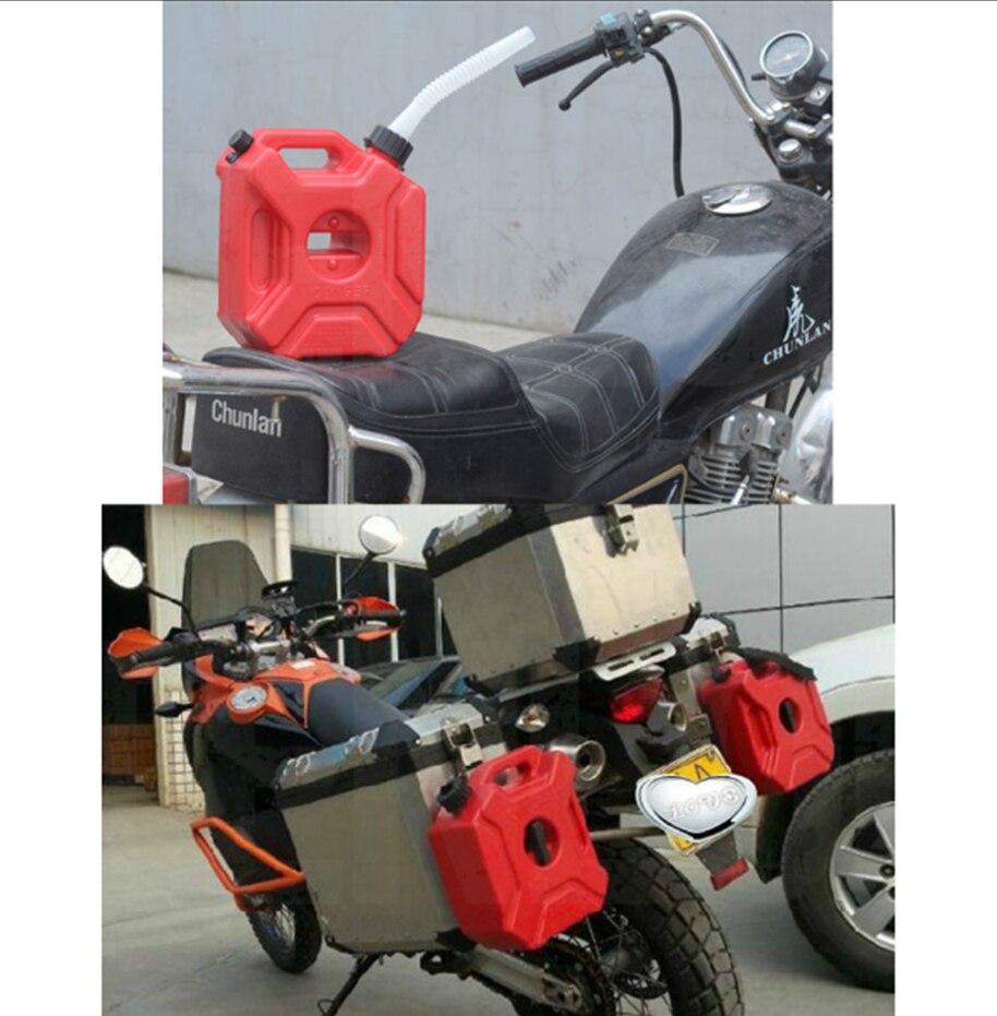 3L Portable Jerry Can Gas Fuel Tank Plastic Petrol Car Spare Container Gasoline Petrol Tanks Canister ATV Motorcycle