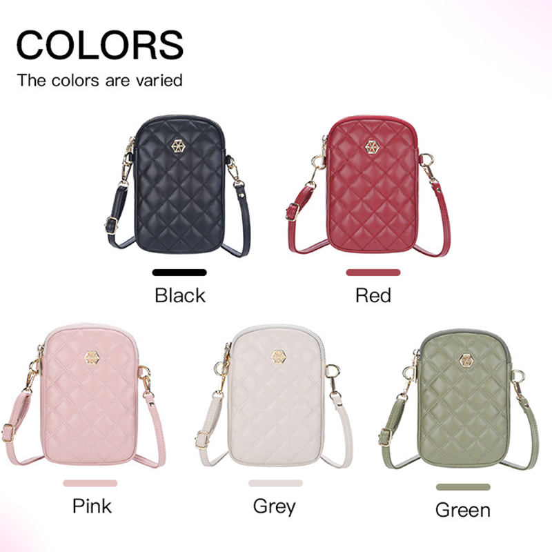 Lente Zomer Mode Mini Crossbody Tassen Vrouwen Mini Pu Lederen Schoudertas Messenger Bag Voor Meisjes Dames Telefoon Portemonnee Rits