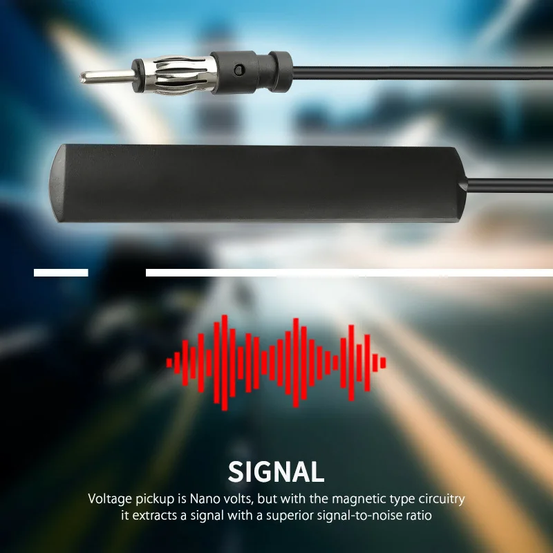 Ameise-309 Autoradio FM Antenne Universal- Auto Tupfer Antenne Signal verstärker Verstärker Funk verstärker Fahrzeug Stiefel Signal Verbesserung Gerät