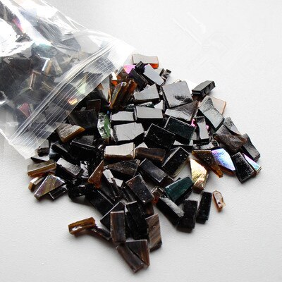 230g Gemischte Farbe Kristall Glas Spiegel Mosaik Fliesen Unregelmäßigen Form Mosaik Stein DIY Kunst Handwerk Materialien für Kinder/kinder Puzzle: E