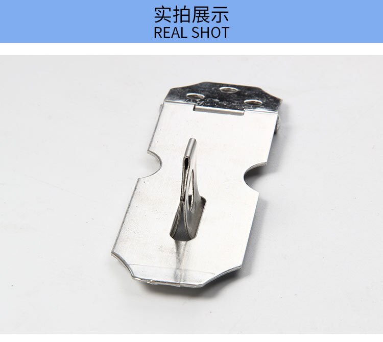 Stainless steel latch anti-theft pin door bolt lock cabinet drawer lock old wooden door lock door bolt nose lock