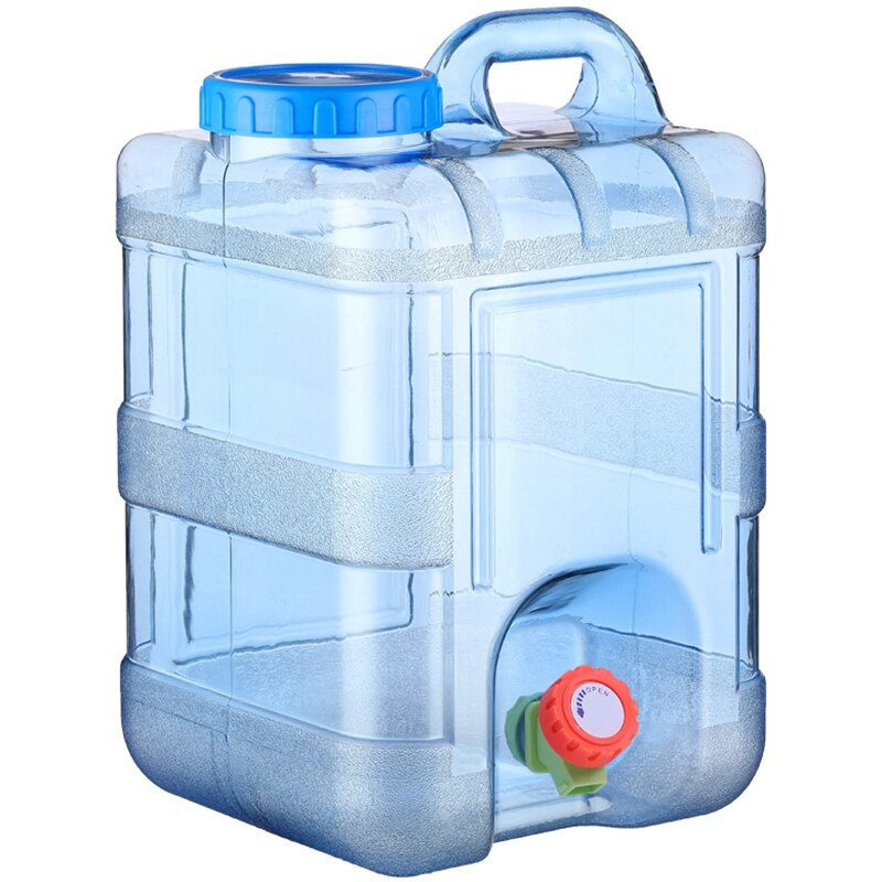 15l vand spand mad kvalitet pc hjem vandopbevaringsbeholder med låg vandhane