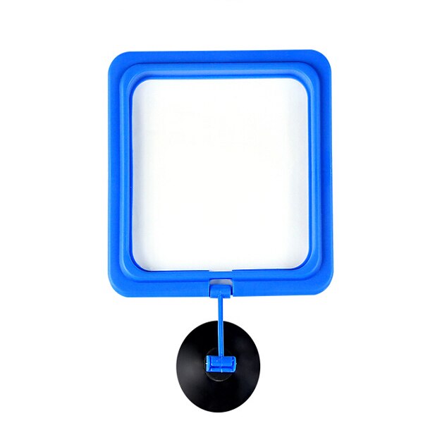 Aquarium Fish Tank Fish Food Feeding Automat Plastic Circle Ring Square Feeder Floating Feeder Fish Feeding Tools: 04
