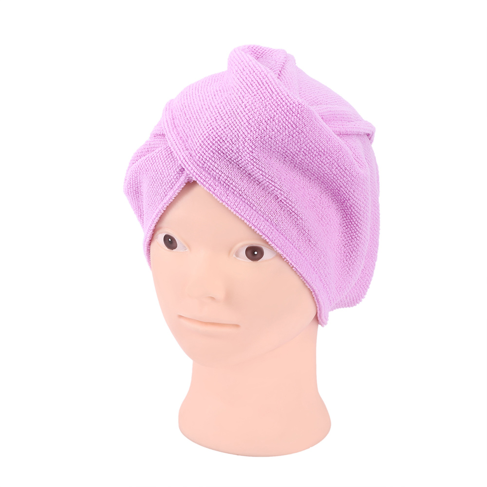 23x56cm microfibre bambou fiber magique séchage Turban enveloppement serviette/chapeau/casquette cheveux sec séchage rapide bain Salon serviettes nécessités à la maison