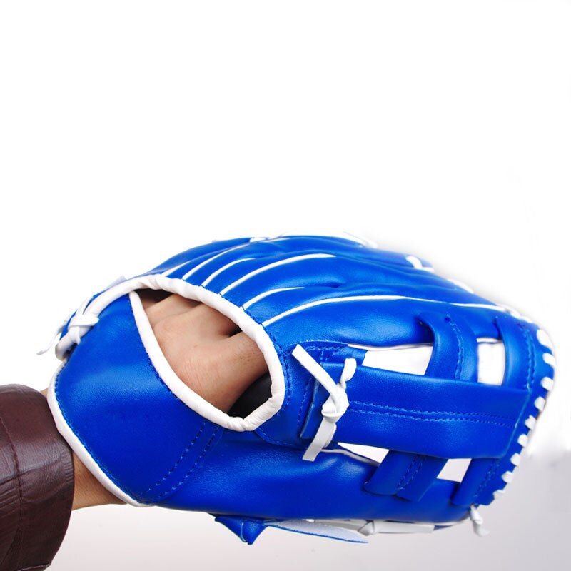 10,5 zoll Verknüpfungen Hand freundlicher Baseball handschuh nicht-Unterhose weiche ungiftig tragen -breiter handschuhe: Blau