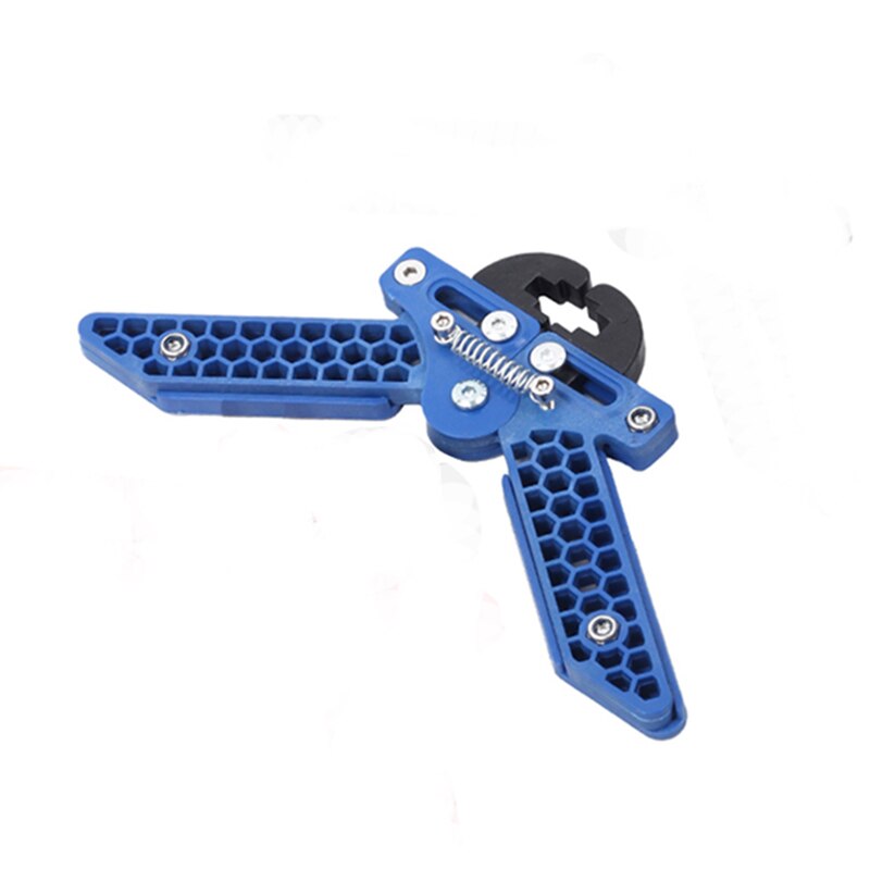 Archery Bow Stands Archery Equipment Accessories Composite Plastic Floor Stand Adjustable Width Portable Bow Stands: blue