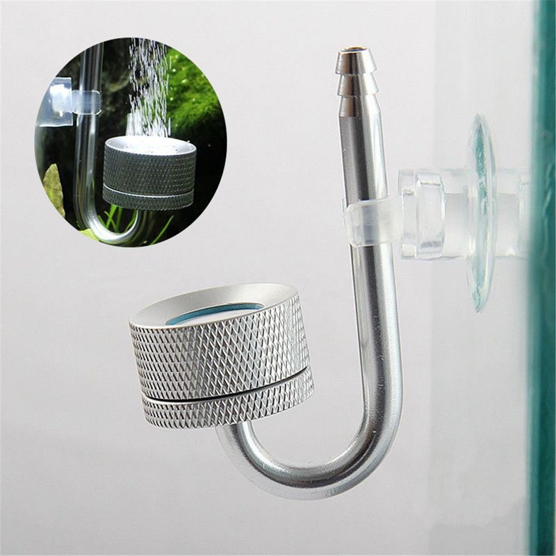 einstellen CO2 Diffusor Zerstäuber Regler Reaktor für Aquarium Aquarium Anlage Moos
